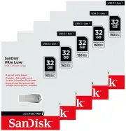 25x SanDisk Ultra Luxe 32GB USB 3.1 SDCZ74 150MB/s Flash Pen Drive SDCZ74-032G