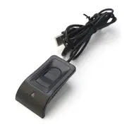Biometric Fingerprint USB Reader for Win10/11 - Secure Login with Hello Biometrics Black