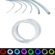 Ф0.12in3mm*16.4ft5m PMMA Plastic Side Glow Cable for Optical Fiber Light Fibe...