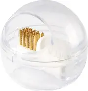 ARTSEWPLY 1 Set Nail Drill Bits Clean Brush Box Detachable Nail Tool Cleaning Brush for Professional Salon Home Use Versatile Drill Bits Cleaner for Manicurists Beginners