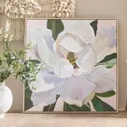 Brookfield Flower Framed Canvas Wall Art [MUSLBFRCW25]