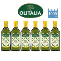 在飛比找i郵購優惠-【Olitalia奧利塔】純橄欖油1000mlx6瓶(3禮盒