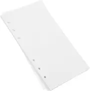 Vaguelly 40 Sheets Sticker Collecting Book Album Sticker Collecting Books Sticker Collecting Albums DIY Decal Holder Refill Paper Binder Paper Sticker Collection White Release Paper