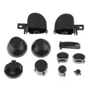 11*Full Set L/R ABXY Z Black Buttons Spare Parts For GameCube Controller NGC