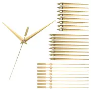 Clock Hands, 8 Set Clock Hands Kits Clock Mechanism Movement Aluminum,Gold,A02