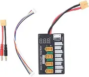 Qinlorgo Lipo Battery Charger Cycle Display 3S/4S XT60 20A for Most Banana Connector