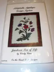 CRAFTS APPLIQUE QUILTING PATTERN SEWING 32X39 JACOBEAN TREE OF LIFE CINDY CIMO