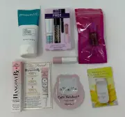 Lot of 7 Brand New Beauty Product Samples Tarte/Too Faced/ProactivMD New