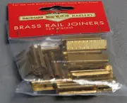 BACHMANN BIG HAULERS BRASS TRACK RAIL JOINERS LARGE G SCALE connectors BAC94657