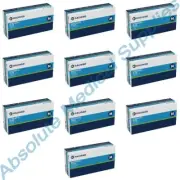 *1,000-Gloves* Halyard Synthetic Plus Powder-Free Vinyl Exam Medium 50032