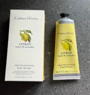 Crabtree & Evelyn CITRON Ultra-Moisturizing Hand Therapy - 3.5 oz NIB USA