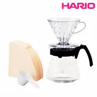 在飛比找蝦皮購物優惠-(新款) Hario V60 百年紀念手沖壺組(濾紙+濾杯+