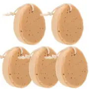 5Pcs exfoliating foam sea sponge Bath Skin Soothing Body