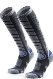 WEIERYA WINTER SKI SOCKS MOUNTAIN SNOW BLUE LARGE
