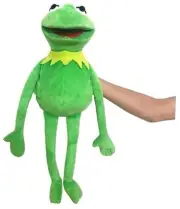 Kermit Frog Puppet, The Muppets Show, Soft Hand Frog Stuffed Plush Toy, Gift
