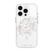Case-Mate Karat MagSafe Phone Case Cover For Apple iPhone 16 Pro Silver/Clear