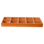 Office Desk Organizer with Drawer Cube Storage Bin Stationery Box