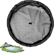 Floating Plant Barrier, Floating Flora Fish Barrier, 17.7inch Netting Fine Mesh Water Features Decor for Garden Fish Pond Decoration Home