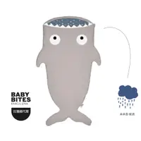 在飛比找蝦皮商城優惠-『BabyBites』西班牙鯊魚咬一口 兒童睡袋—卡其灰藍底