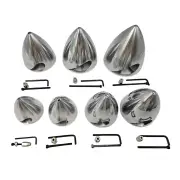 70mm/76mm/82mm/89mm/95mm/102mm/114mm/127mm Aluminium Metal Propeller Spinner for DLE Gasoline Engine RC Airplane