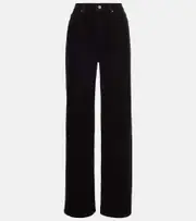 [Re/Done] Re/Done High-rise wide-leg jeans 32 black