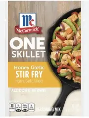 McCormick One Skillet Honey Garlic Stir Fry w/Ginger Seasoning Mix, 1.25 oz