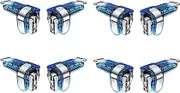 8x Mini Gaming Trigger for Gamepad Mobile Control L1 R1 Game Fire Buttons L1 R1 for Android Ios
