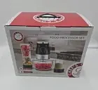 New- CHEF'S Counter 3 cup set Food Processor / Blender Set - Sealed Box