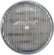 Maxxima 2.5" Round LED Interior Courtesy Light for Trucks and Heavy Duty, White Clear Lens