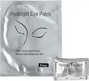 Eyelash Extension Eye Pad, 100 Pairs Under Eye Pads, Lint Free DIY False Lash Extension Beauty Makeup Hydrogel Gel Eye Patches with Transparent Cosmetic Bag