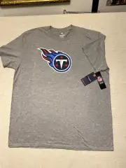 Tennessee Titans Fanatics Licensed Short Sleeve Mens T-Shirt XXL Large NWOT NEW