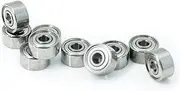 HAUAGEZWU 692ZZ Bearing ABEC-5 10PCS 2x6x3 Mm Miniature 692 ZZ Ball Bearings 619/2ZZ
