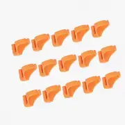 ThreadSnip Rings: 15 PCS Reliable Plastic Line Cutters for Embroidery & Quilting