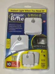 Sensor Brite Outdoor LED Lighting 2 Pack As Seen On TV Motion Detection Lights