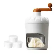 Snow Cone Machine Manual, Ice Crusher for Snow Cones, Shaved Ice Maker Machine f