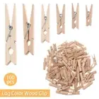 Airer Dry Line Photo Paper Pegs Wooden Clothespin Wood Clips Clothes Pegs Pine