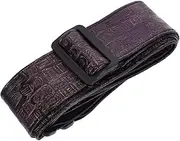 UPKOCH Guitar Strap PU Decorative Strap for Acoustic Electric and Bass Guitars Comfortable Durable Hand Pressure present for Musicians