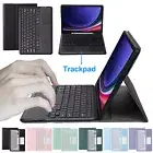 Touchpad Keyboard Case Cover For Samsung Galaxy Tab S9 Plus 12.4 X810/X816B/X818