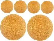 LOPUNER 6Pcs Foosball Table Balls Mini Soccer Game Accessories Stable Replacement Balls for Tabletop Soccer Matches and Events