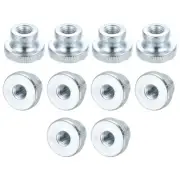 Knurled Thumb Nuts, 15Pcs M8 Iron Round Knobs for 3D Printer Parts