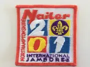 2001 International Scout Jamboree Northamptonshire Nailer Pocket patch