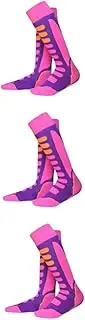 [SHERCHPRY] 2pcs Football Socks Womens Socks Thicken Padded Socks Woman Socks Shin Guard Socks Elastic Socks Woman