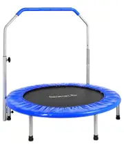 SereneLife Jumping Fun Sports Trampoline Kids Size