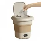 Foldable Washing Machine Small Portable Sock Washer Underwear Cleaning Machine