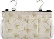Amooorous Bedside Storage Bag Organizer Hanging Storage Bag Pocket for Bunk Hospital Beds Dorm Rooms Bed Rails Golden-hour