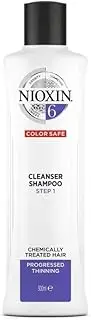 Nioxin System 6 Volumizing Shampoo for Very Weak Coarse Hair, 300 ml