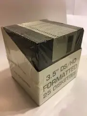 Ibm Formatted 3.5 Ds hd Formatted 44 Total Diskettes 1.44 MB 2 Packs Storage ZIP