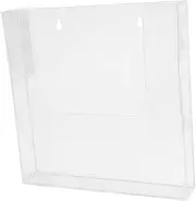 jojofuny Transparent Wall File Holder Document Organizer for Office Home and Dormitory Space Saving Design for Easy Access to Papers and Leaflets Practical Hanging