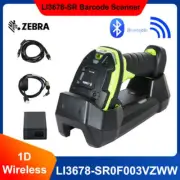 Zebra LI3678-SR0F003VZWW Ultra-Rugged Cordless Handheld Barcode Scanner USB Kit