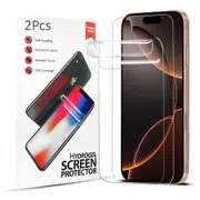 [2 Pack] Hydrogel Screen Protector Film For iPhone 16 Plus, Soft TPU Transparent Protective Screen Protector